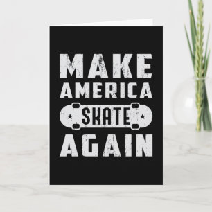 Skateboard Skater Skateboarder Skateboard Geschenk Karte