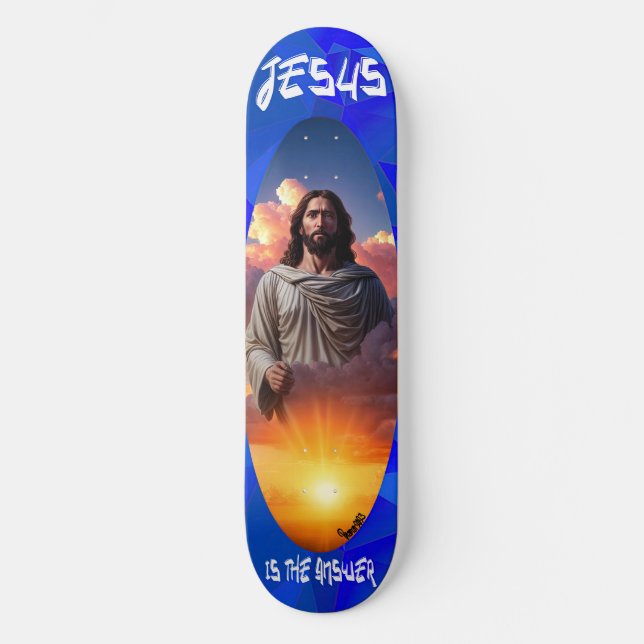 Skateboard SKB_Jesus Est La Réponse (Recto)