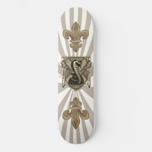 Skateboard Skeleton Cobra Shield Skate