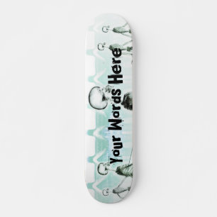 Skateboard Skeletons X-Ray personnalisés Promenade après-midi
