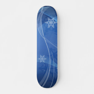 Skateboard Ski d'hiver bleu