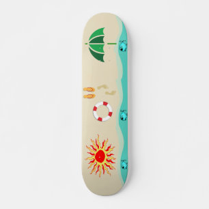 Skateboard Ski Fun Summer