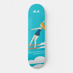 Skateboard Ski nautique de style vintage