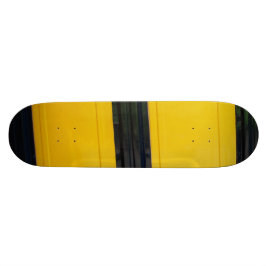 Skateboard Ski "School Bus"
