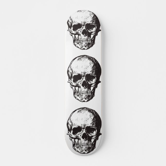 SKATEBOARD SKULLS COOL SKATEBOARDS (Devant)