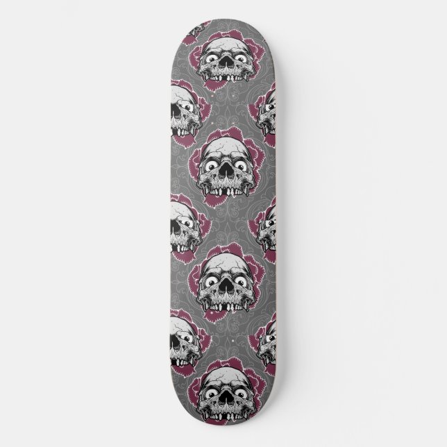 Skateboard Skuls Brown (Recto)
