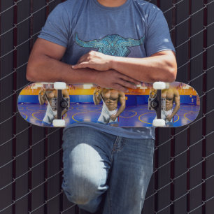 Skateboard SlipperyJoe's musculaire bulge six pack gym trai