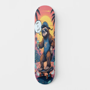 Skateboard Sloth on Wheels Edition 2