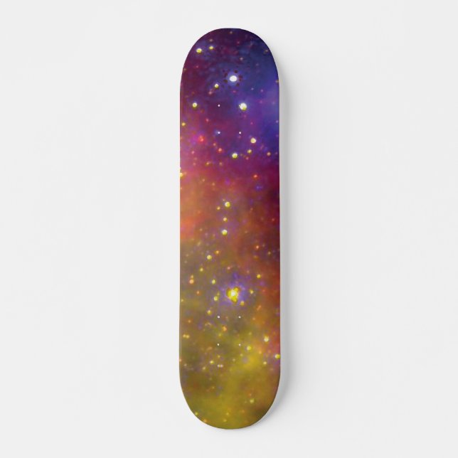 Skateboard SMC WR7 Binary Star Nebula - Hubble Space Photo (Devant)