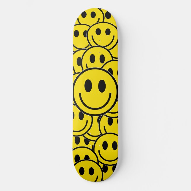Skateboard Smilie Face Cruiser Skate (Recto)
