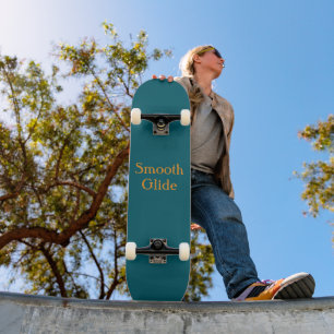 Skateboard Smooth Glide Sarcelle