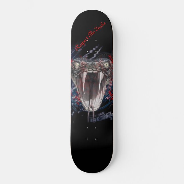 Skateboard Snake Fangs (Recto)