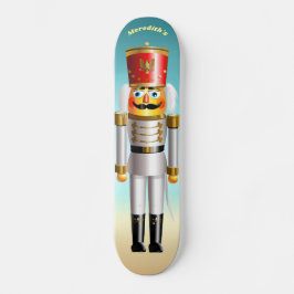 Skateboard Soldat Jouet Casse-Noisette En Uniforme Hussar