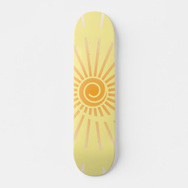 Skateboard Soleil 3 (Devant)