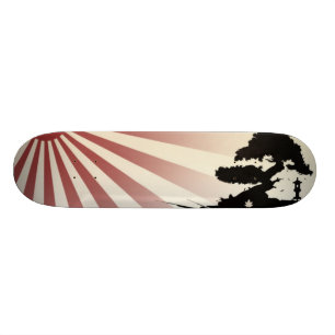 Skateboard Soleil Levant