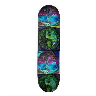 Skateboard Solliciteur de la vérité de l'arbre de vie