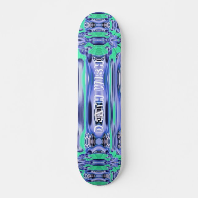 Skateboard Souhait de mort (Devant)