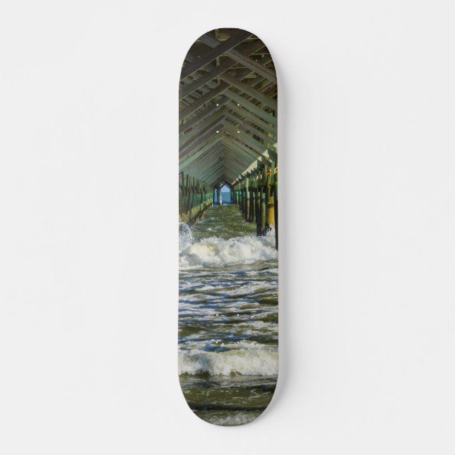 Skateboard Sous Folly Beach Pier (Devant)