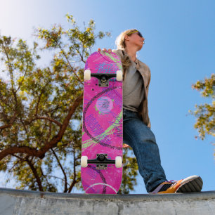 Skateboard Souvenirs d'enfance Art abstrait
