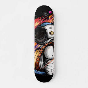 Skateboard Spaceman