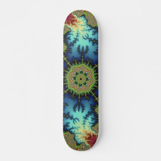 Skateboard Spécial - Art Fractal (Devant)