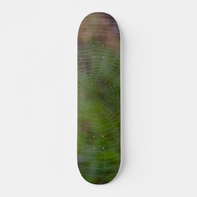 Skateboard Spiderweb avec Droplets (Devant)