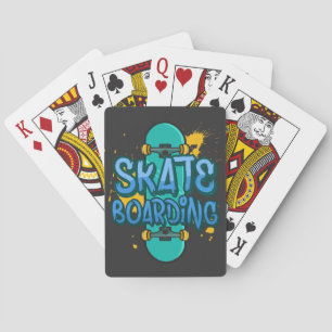 Skateboard Spielkarten