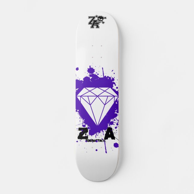 Skateboard Splat de diamant (Recto)