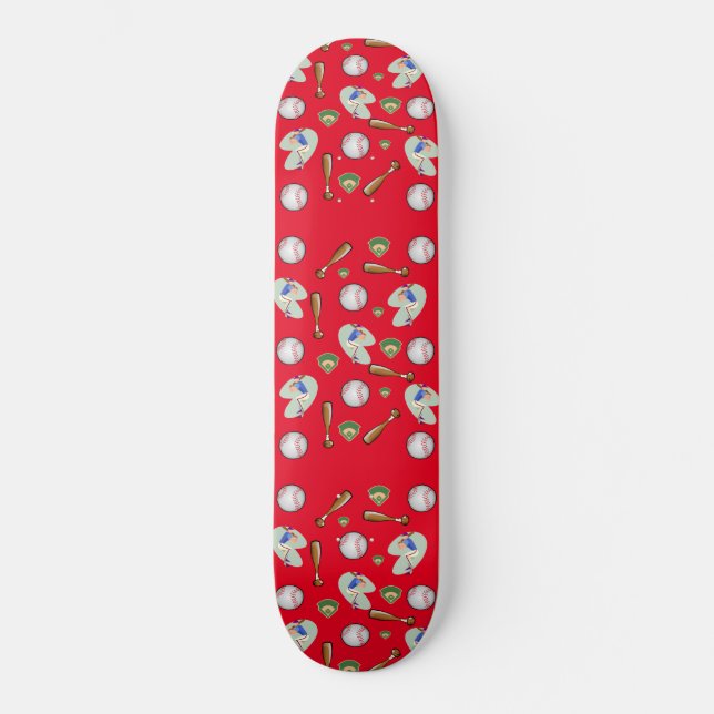 Skateboard Sports Baseball (Recto)