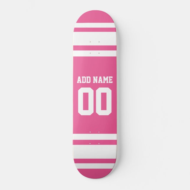 Skateboard Sports Jersey, nom et numéro (Recto)