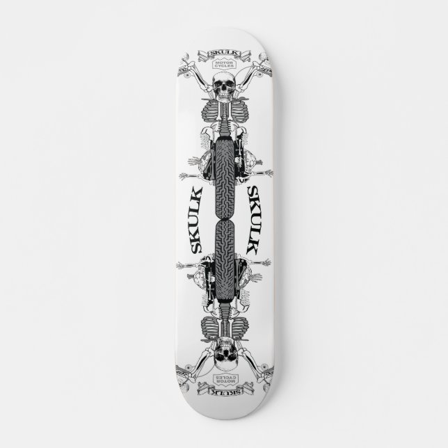 SKATEBOARD SQUELETTE - PLANCHE À ROULETTES DE GHOST RIDER (Devant)