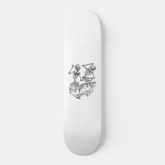 Skateboard Squelettes dansants skate board