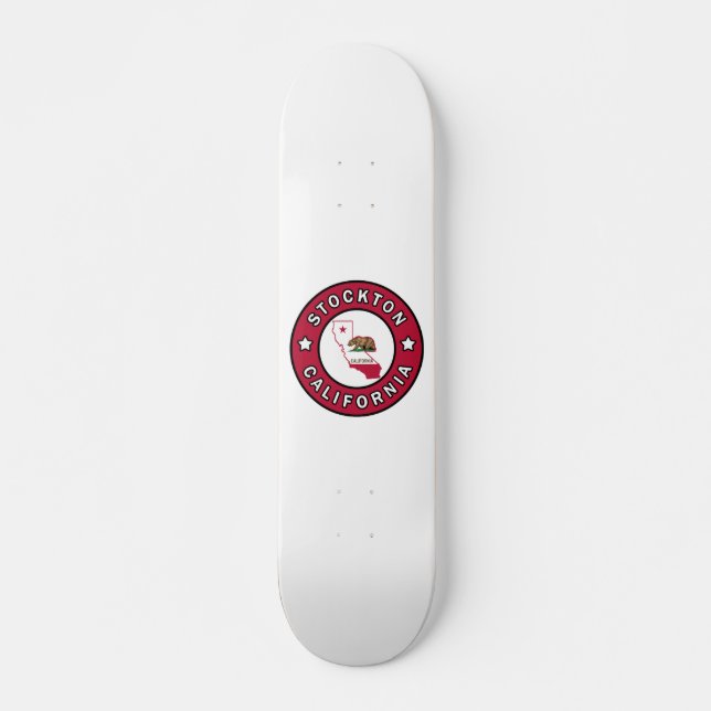 Skateboard Stockton la Californie (Devant)