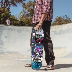 Skateboard Street Art Graffiti Skate