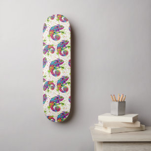Skateboard Style d'aquarelle des teintures Chameleon