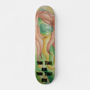 Skateboard style d'art urbain abstrait