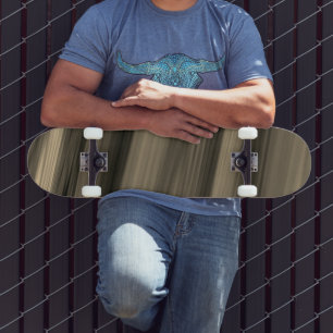 Skateboard Subtle Brown Stripe