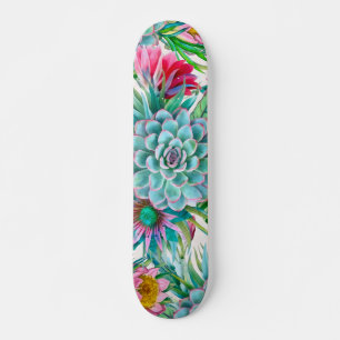 Skateboard Succulent jardin tropical