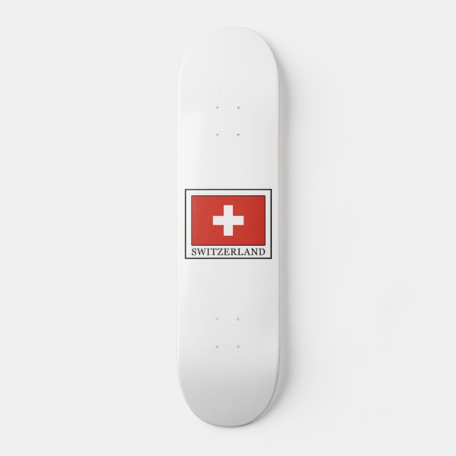 Skateboard Suisse (Recto)