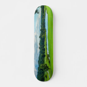 Skateboard Summer At The Golf Course