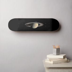 Skateboard Sunlit Saturn Gas géant Planet par Cassini