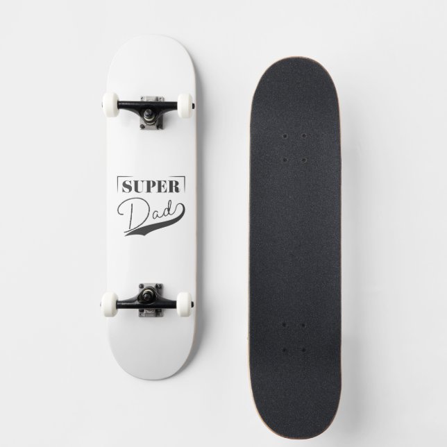 Skateboard Super papa (Recto)