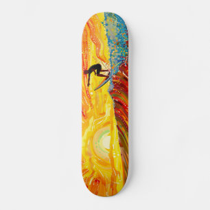 Skateboard Surf du coucher du soleil : le Wave Rider Board