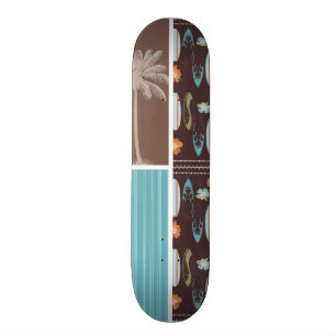 Skateboard Surfboards et Hibiscus tropicaux