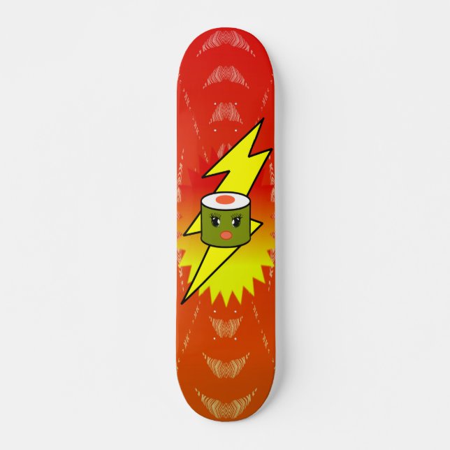 Skateboard Sushi Girlie Super Chargé - (Devant)