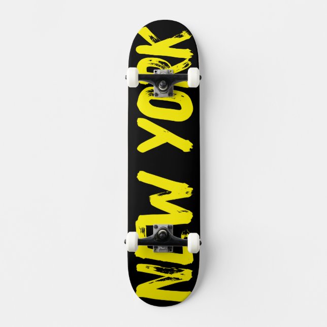 Skateboard Swag de New York (Recto)