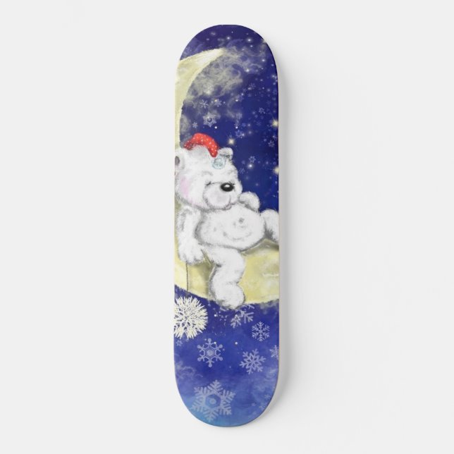 Skateboard Sweet Dreaming Little Bear - Joyeux Noël (Recto)