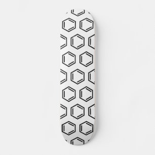 SKATEBOARD SYMBOLE D'ANNEAU BENZENE