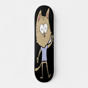 SKATEBOARD SYMBOLE DE CAMPAGNE DONNANT LA PAIX