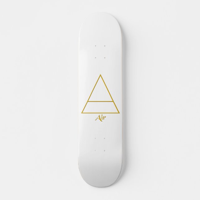 Skateboard Symbole d'élément d'air de Falln Pagan (Devant)